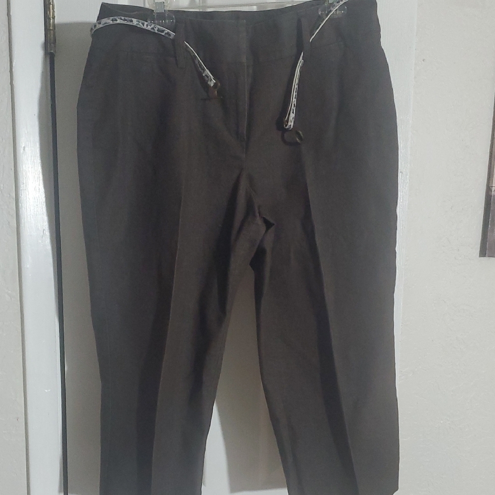 new directions Black Drawstring Men's Dress Pants